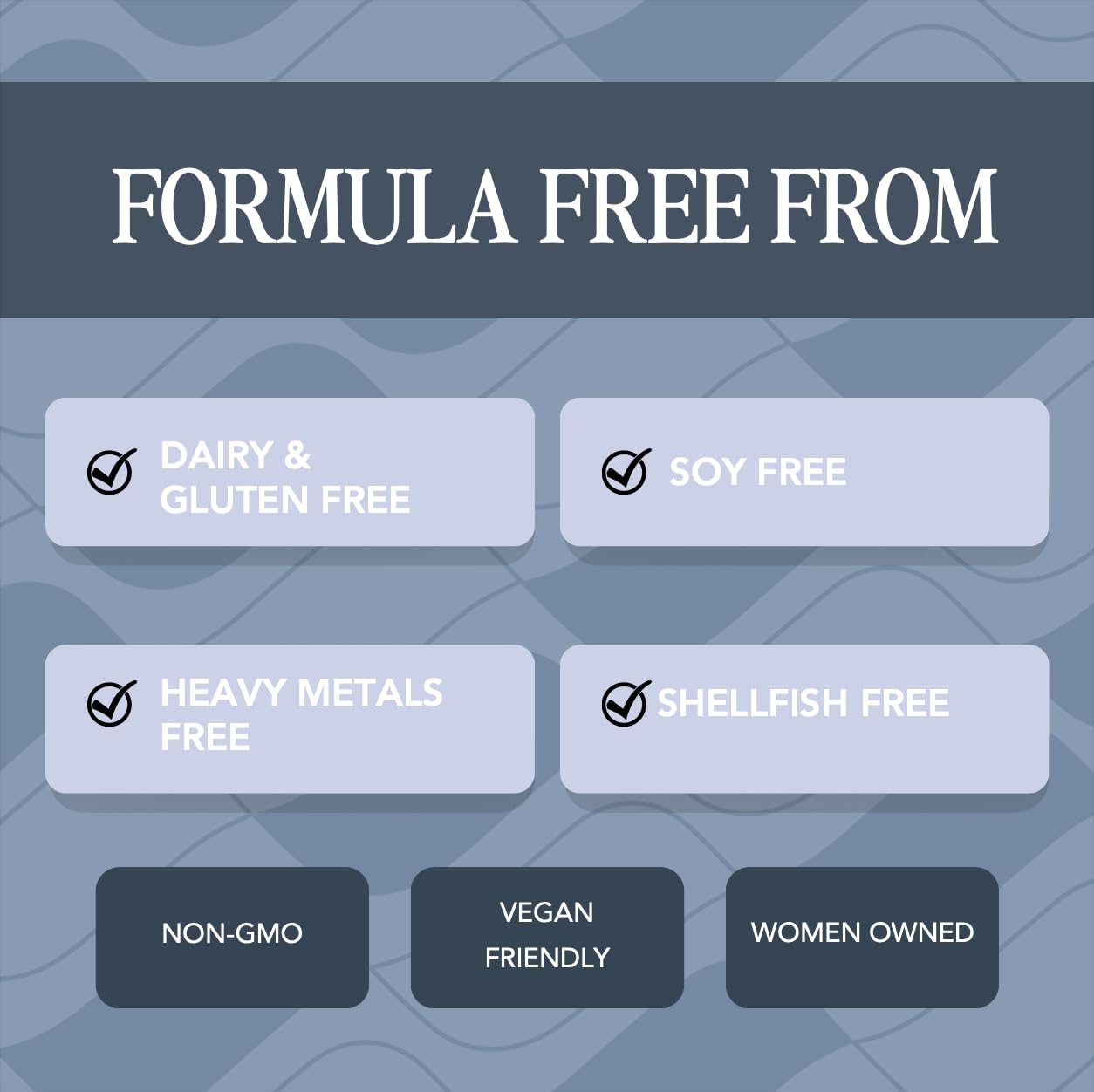 Sugar-free and gluten-free ingredients
