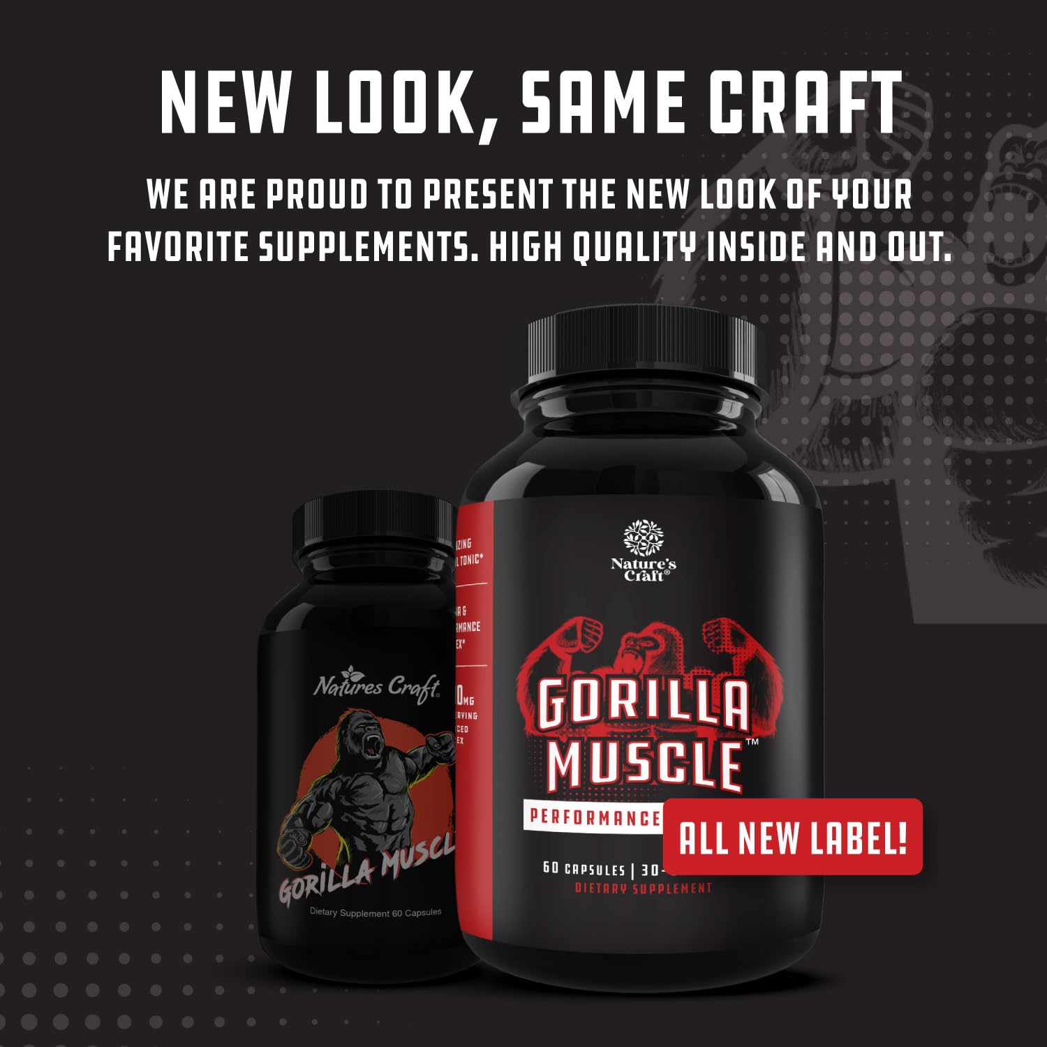 Herbal health supplement branding for men's vitality