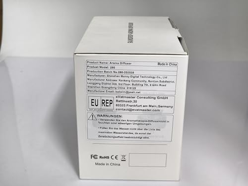 Gift-ready Holwim Cloud Rain diffuser in box