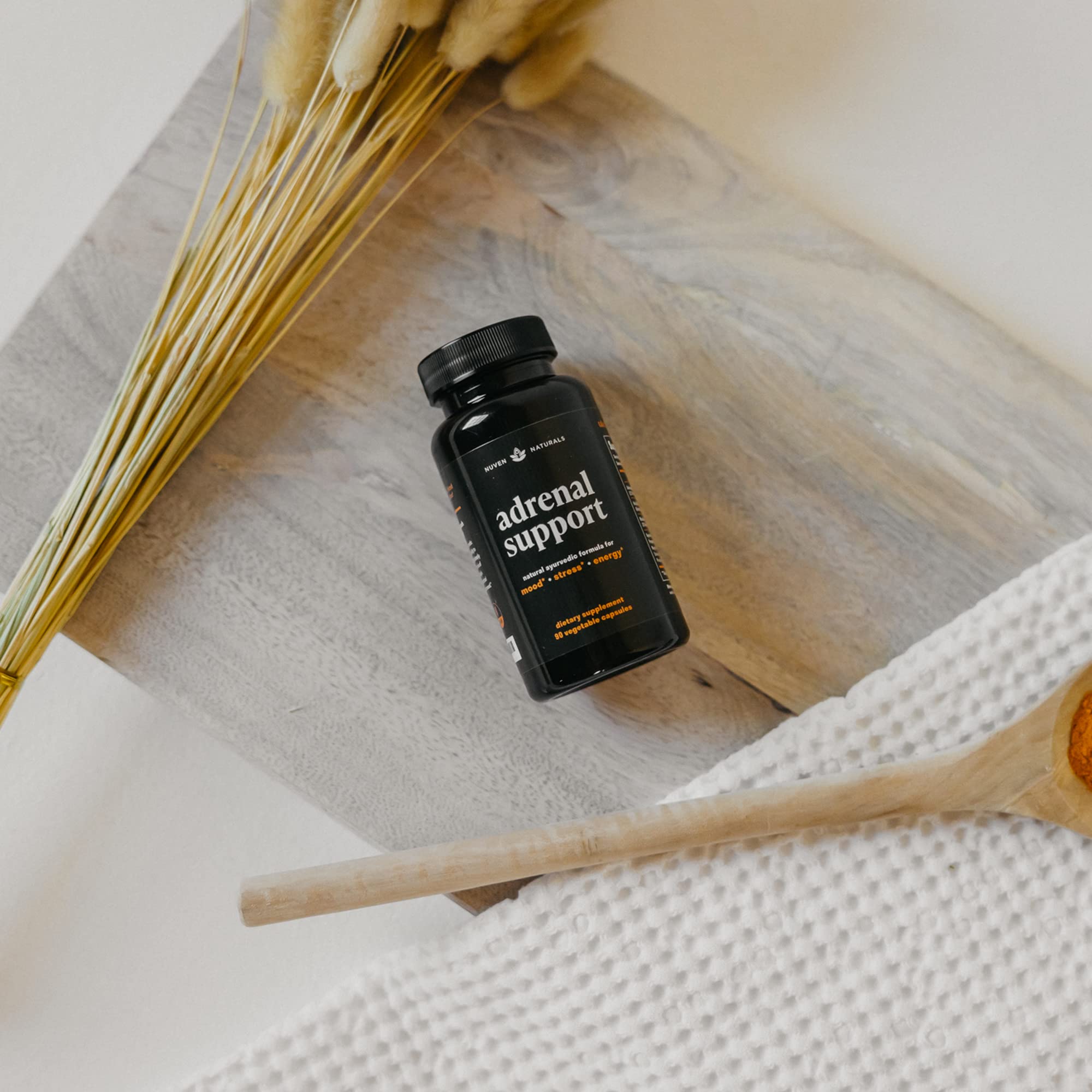 Holy Basil and adaptogenic herbs for stress support