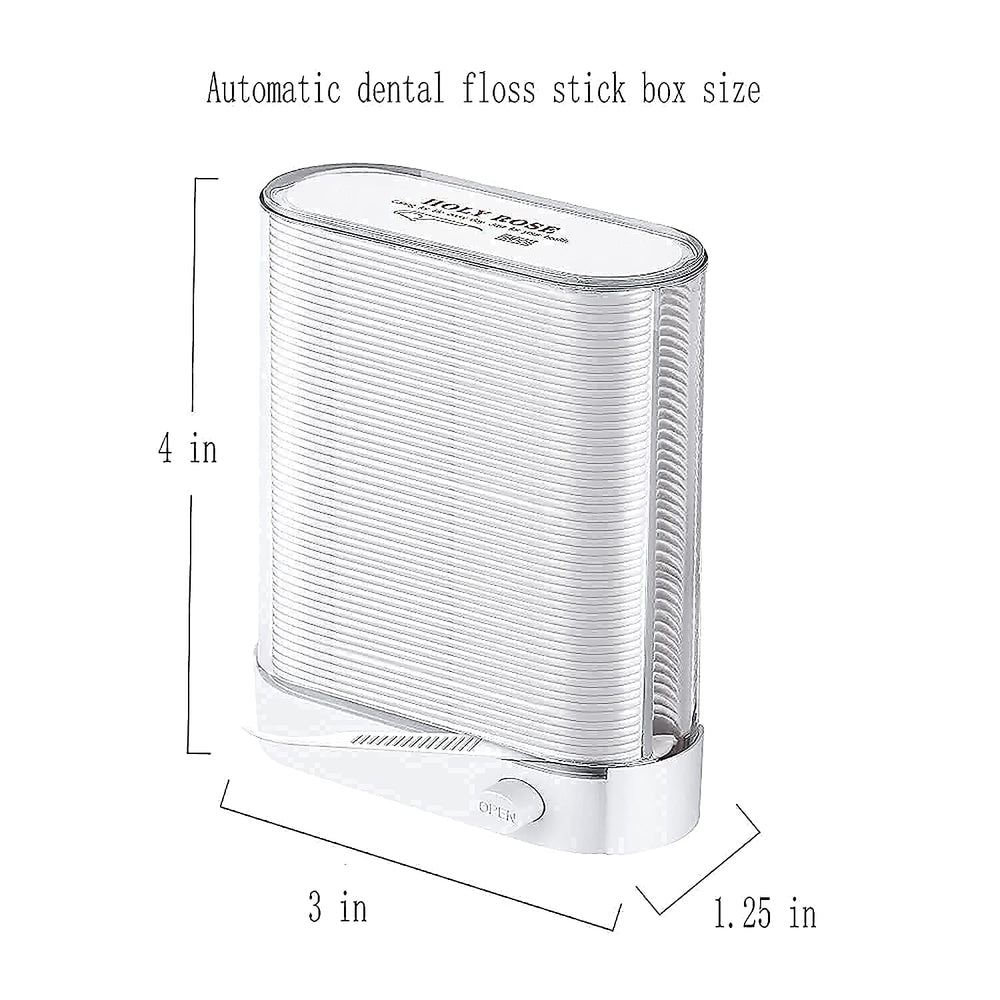Holy Rose brand floss dispenser with 88-count floss picks