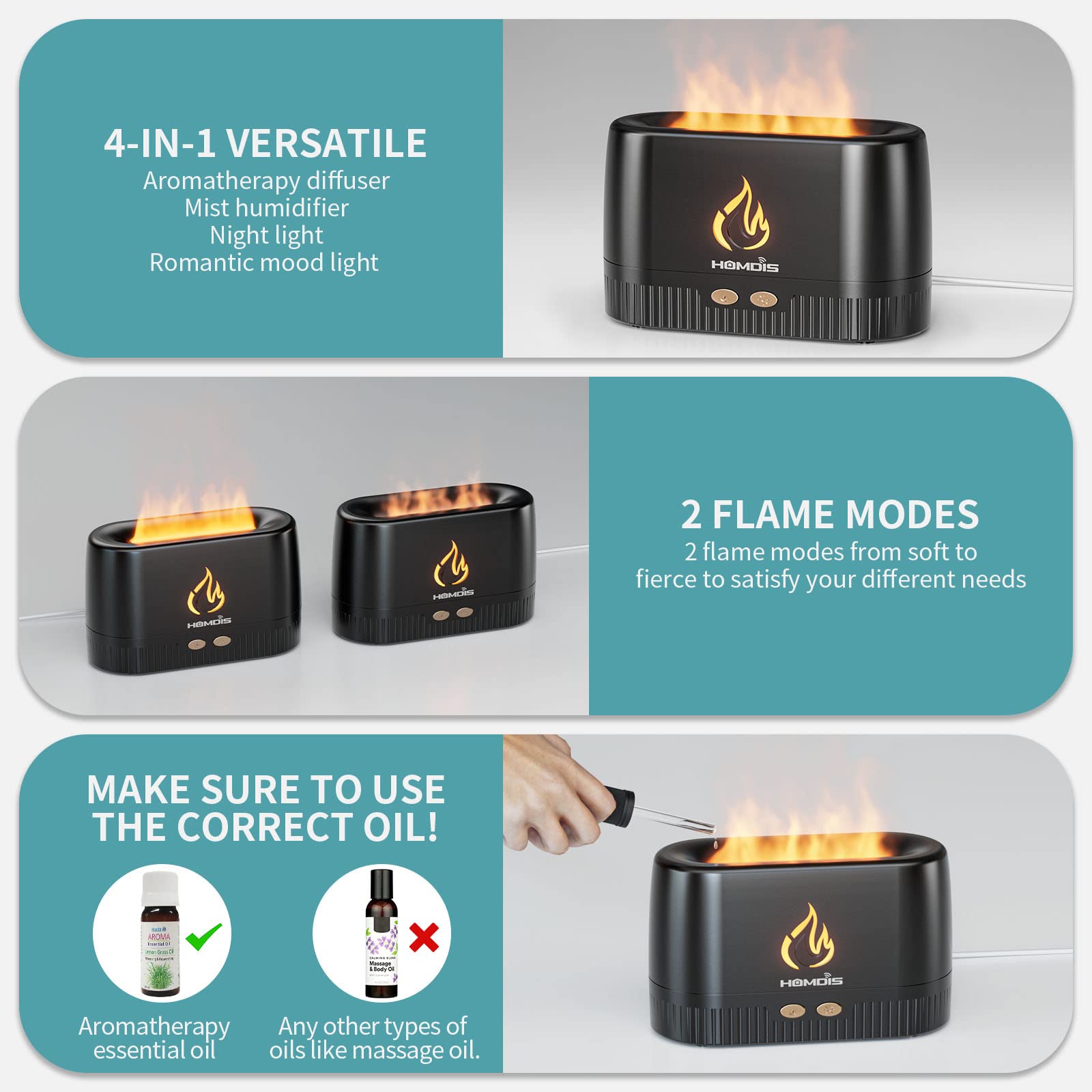 Ultra-quiet operation of HOMDIS flame diffuser