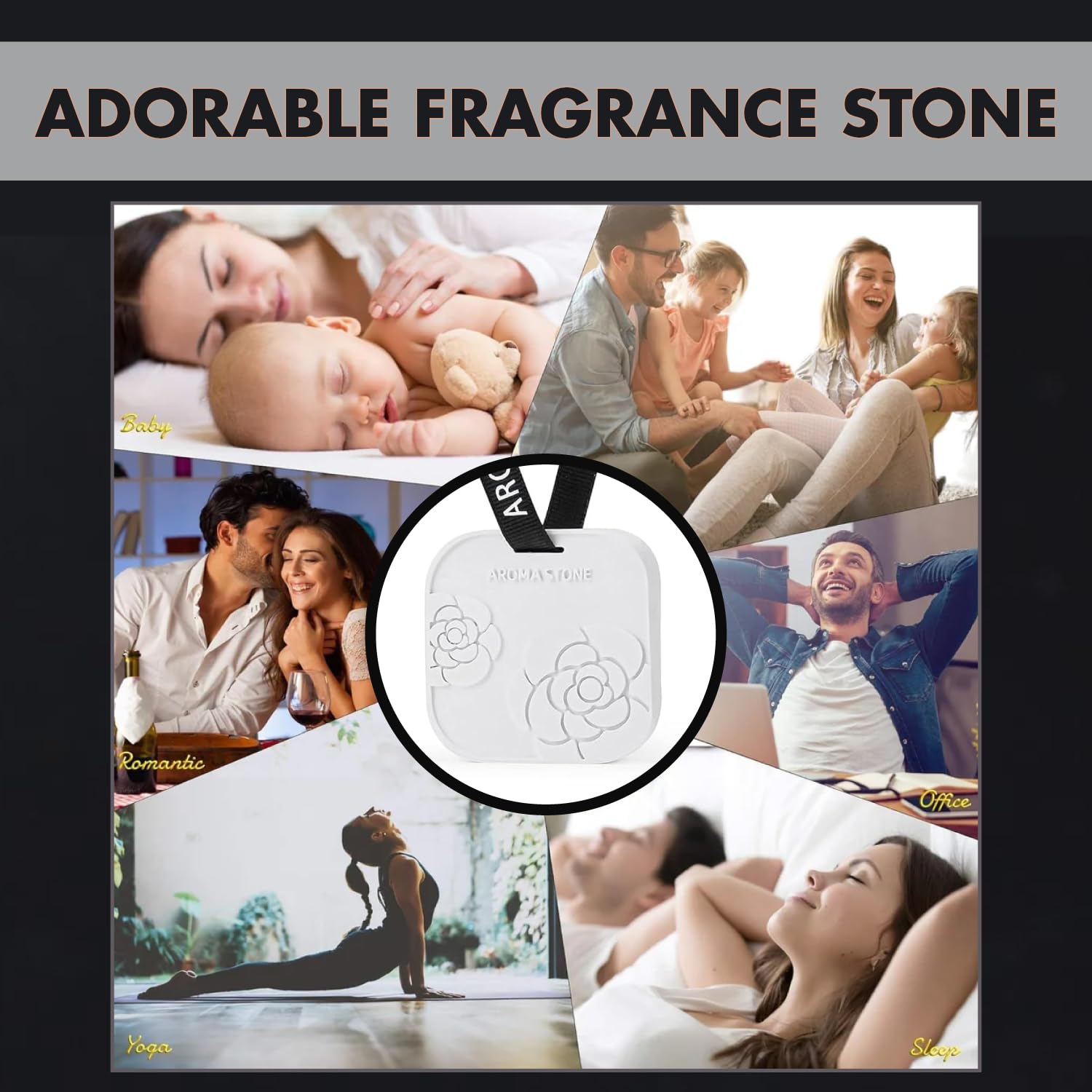 HOME ARCHIVE safe ceramic diffuser works without electricity for peaceful ambience.