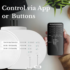 Scentia App compatibility and remote control