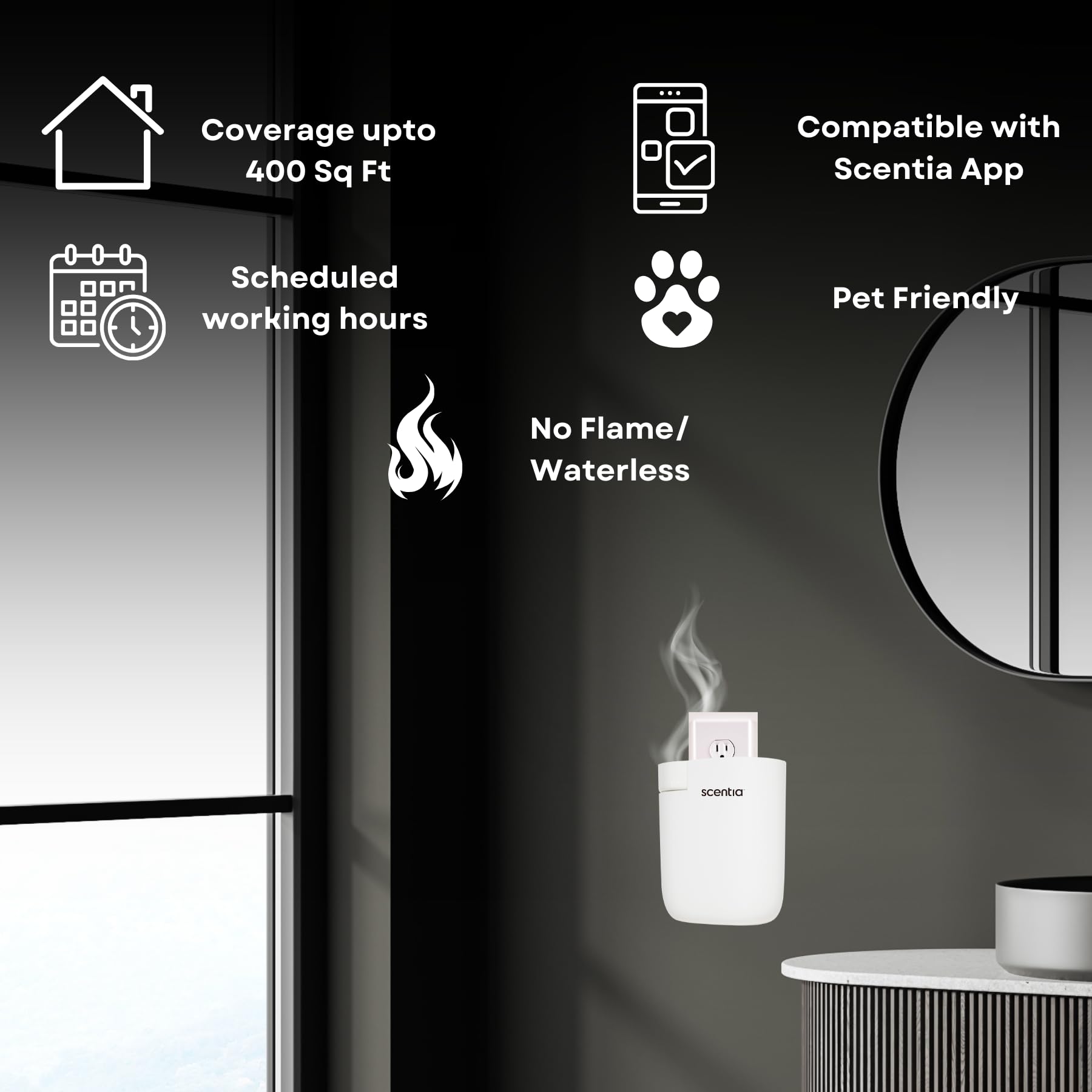 Cold-air diffusion technology preserves fragrance