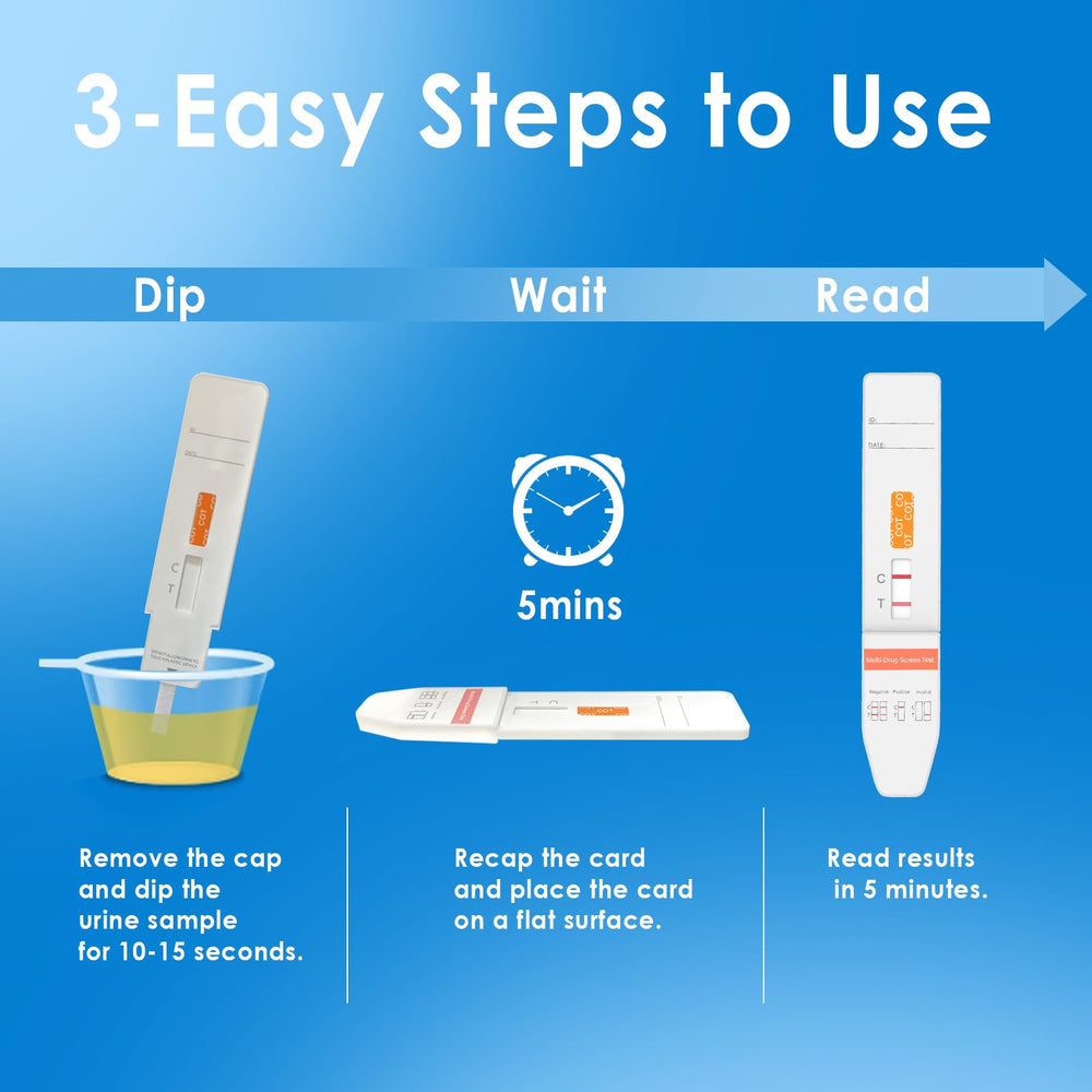At-home nicotine test kit for personal use