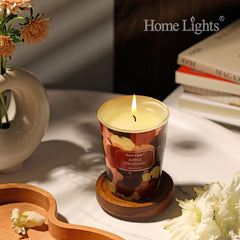 Gift-ready packaging for HomeLights Apple Orchard candle