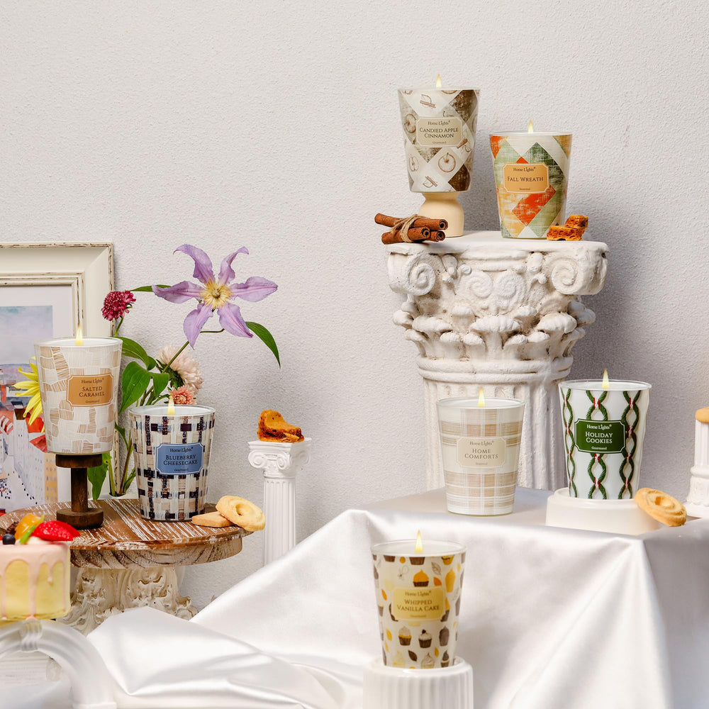 Relaxing aromatherapy candle for dining and evenings
