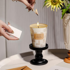 Gift-worthy packaging for HomeLights candle