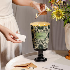 Gift-ready HomeLights candle packaging