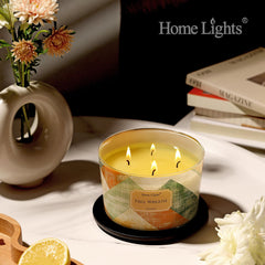 Gift-ready candle packaging suitable for gifting occasions