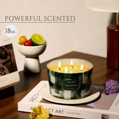 Close-up of Sage & Moss herbal fragrance notes