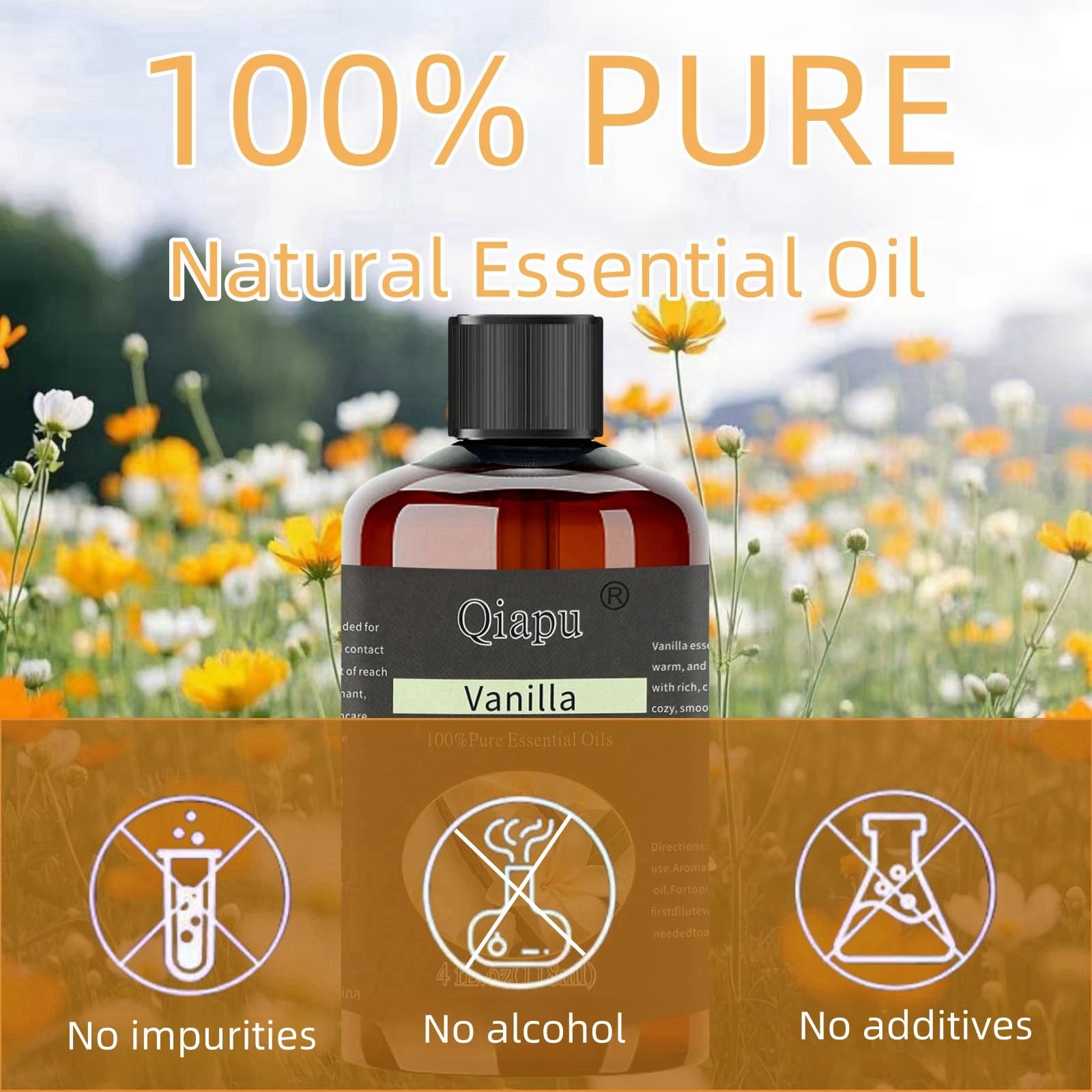 Homemade spray made with essential oil