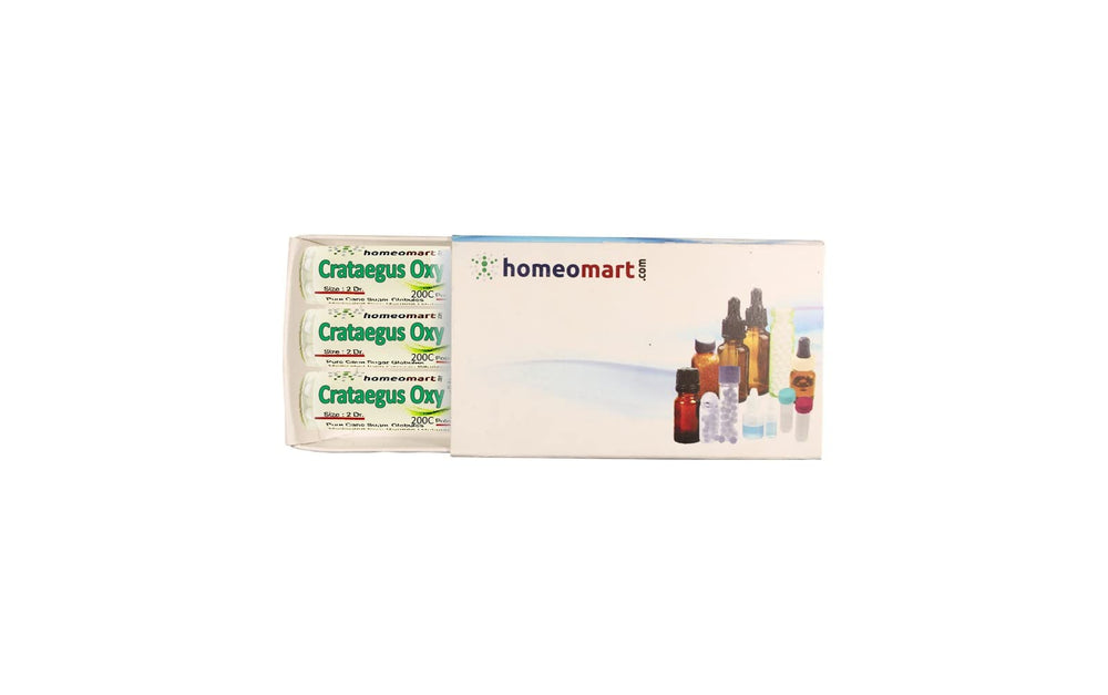 Crataegus Oxyacantha homeopathy pellets bottle in 200C potency
