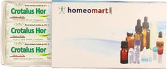 Homeomart Crotalus Horridus 30C pellets in a 2-dram glass vial (pack 3)