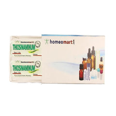 Thiosinaminum Homeopathy Pellets 1M Potency – Pack of 2 in sterile 2-dram glass vials