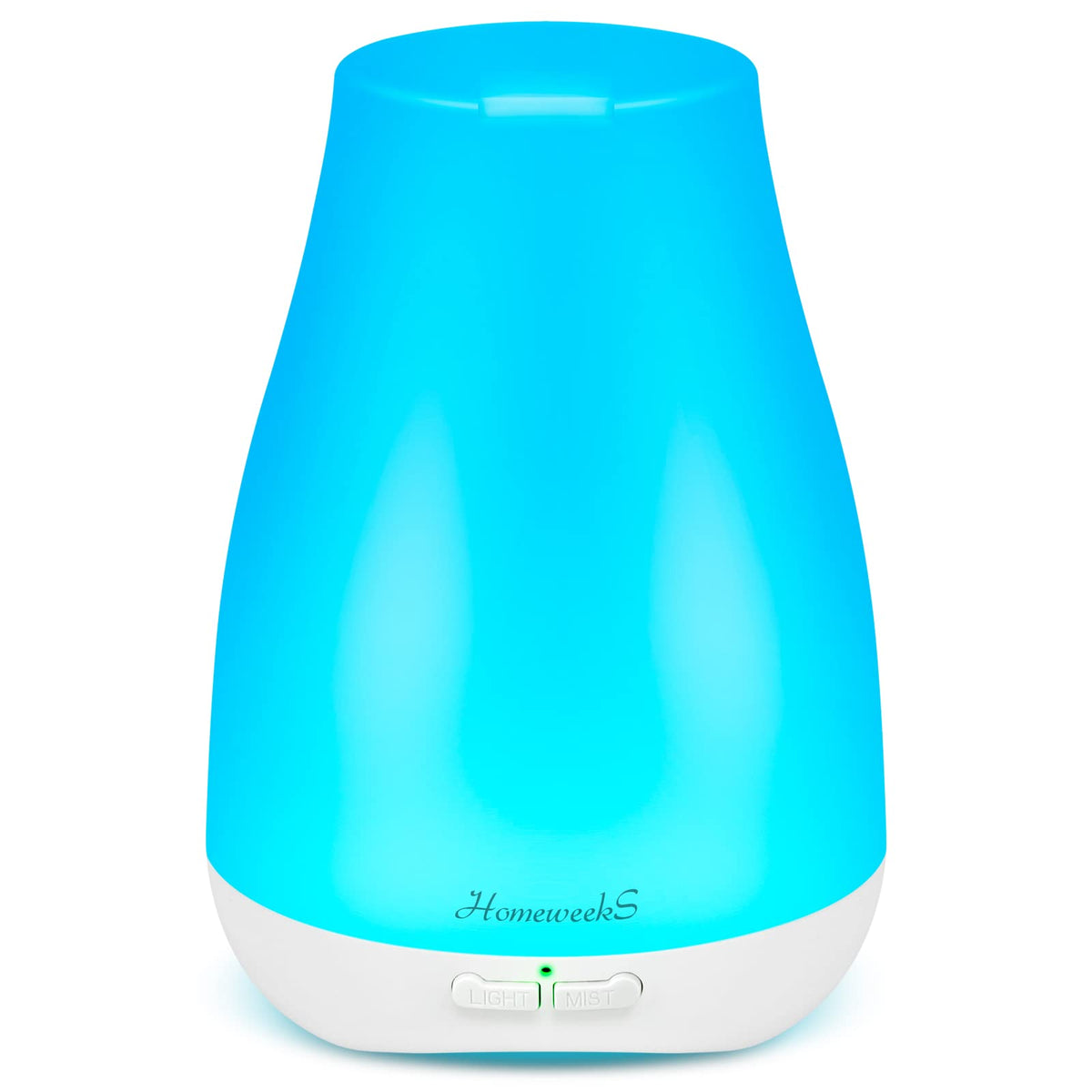 Homeweeks 100ml colorful diffuser front view