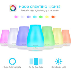 Travel-friendly compact diffuser size
