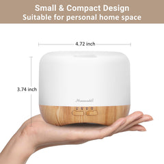 Diffuser with remote control and timer display