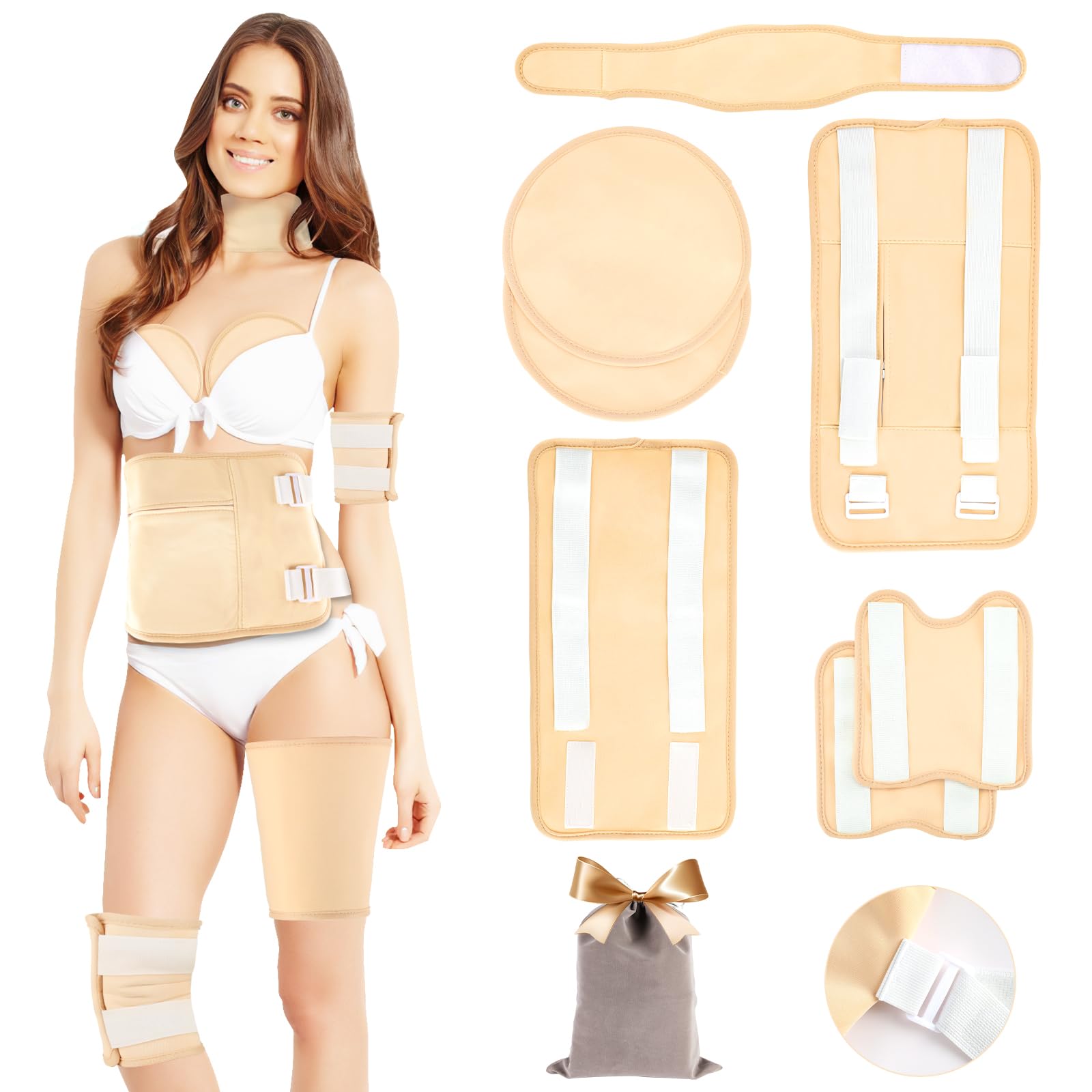 HOMHOW Castor Oil Pack Wrap for Waist
