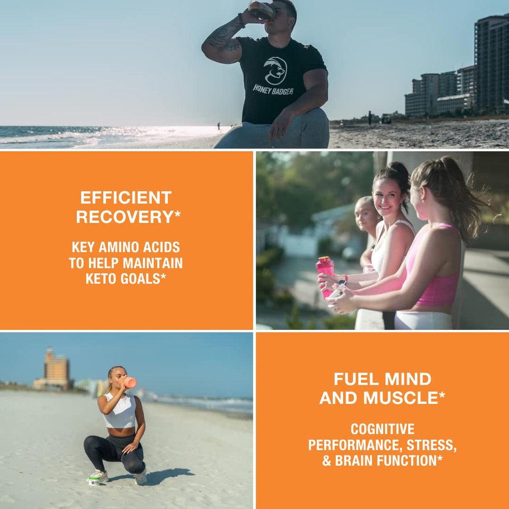 Athlete drinking hydration from a post-workout mix