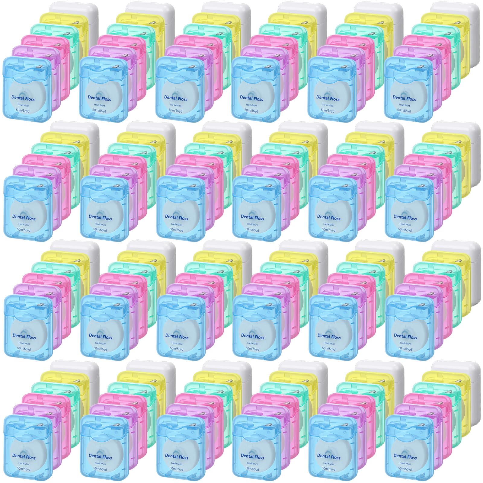 Honeydak 150-pack bulk dental floss mint flavor box