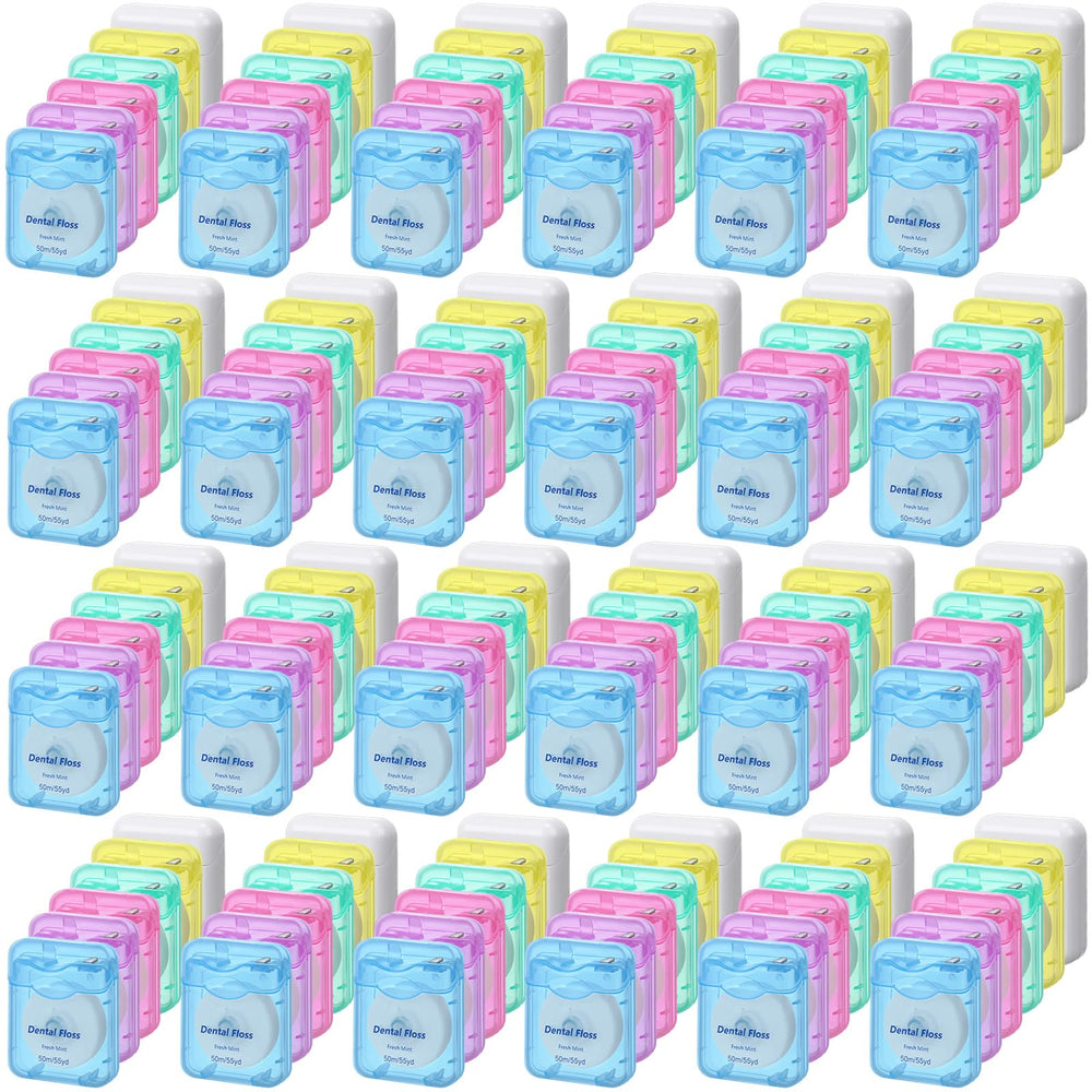 Honeydak 150-pack bulk dental floss mint flavor box