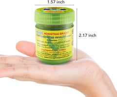 Hong Thai Compound Thai Herb Inhalant on display promotes mindful moments and stress-relief routines.