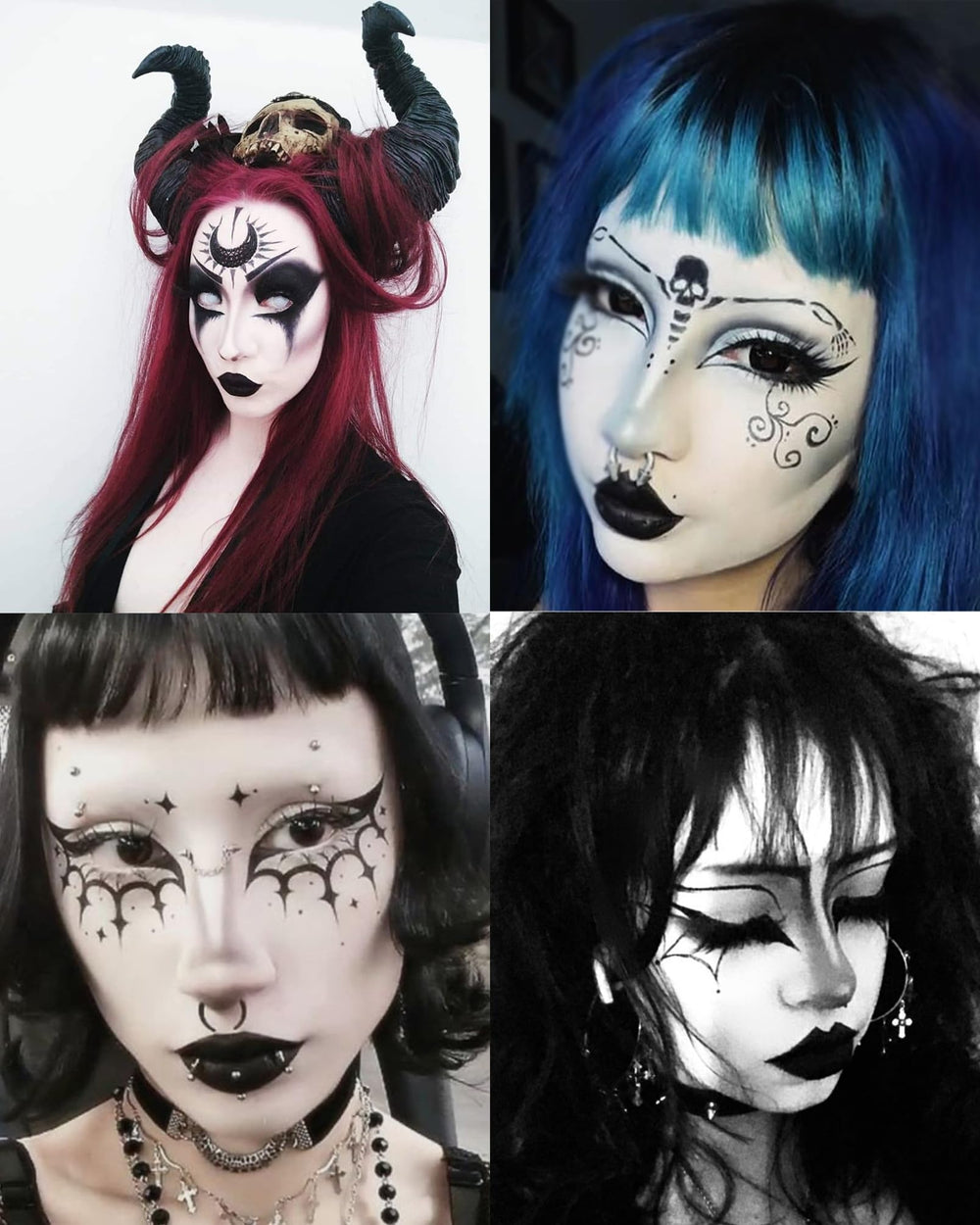 Honlley dual-tone palette suitable for face and body art applications