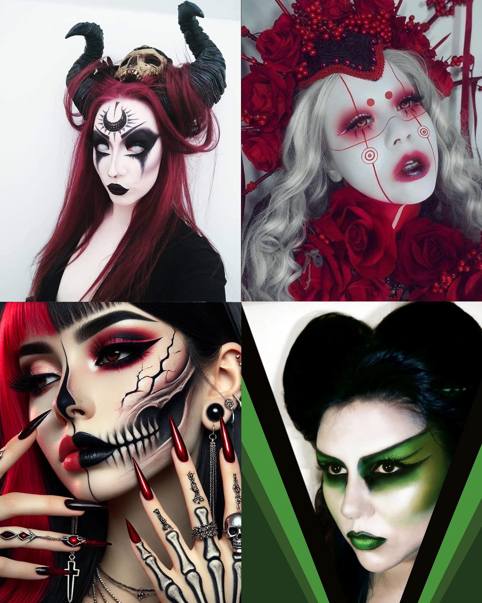 Honlley vegan, skin-friendly formula gentle on sensitive skin for cosplay