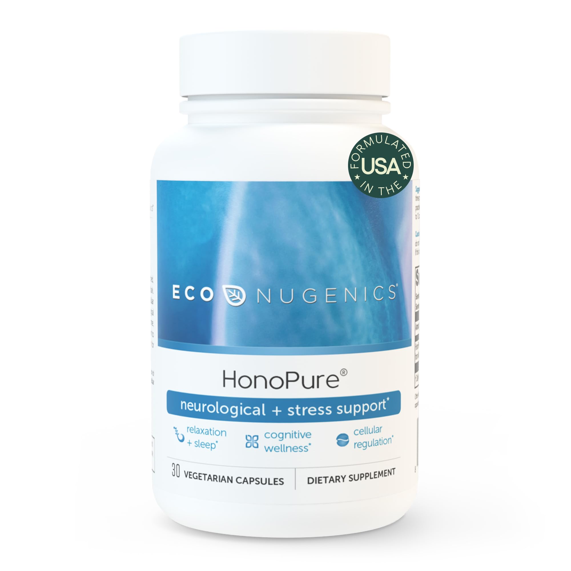 Hero image: EcoNugenics HonoPure Magnolia Bark Extract bottle (30 capsules)