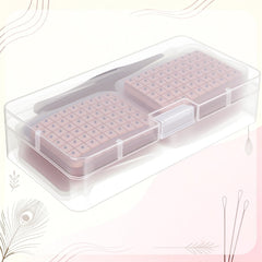 Portable transparent storage box for the kit