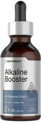 Horbaach Alkaline Water Drops bottle label – 2 fl oz