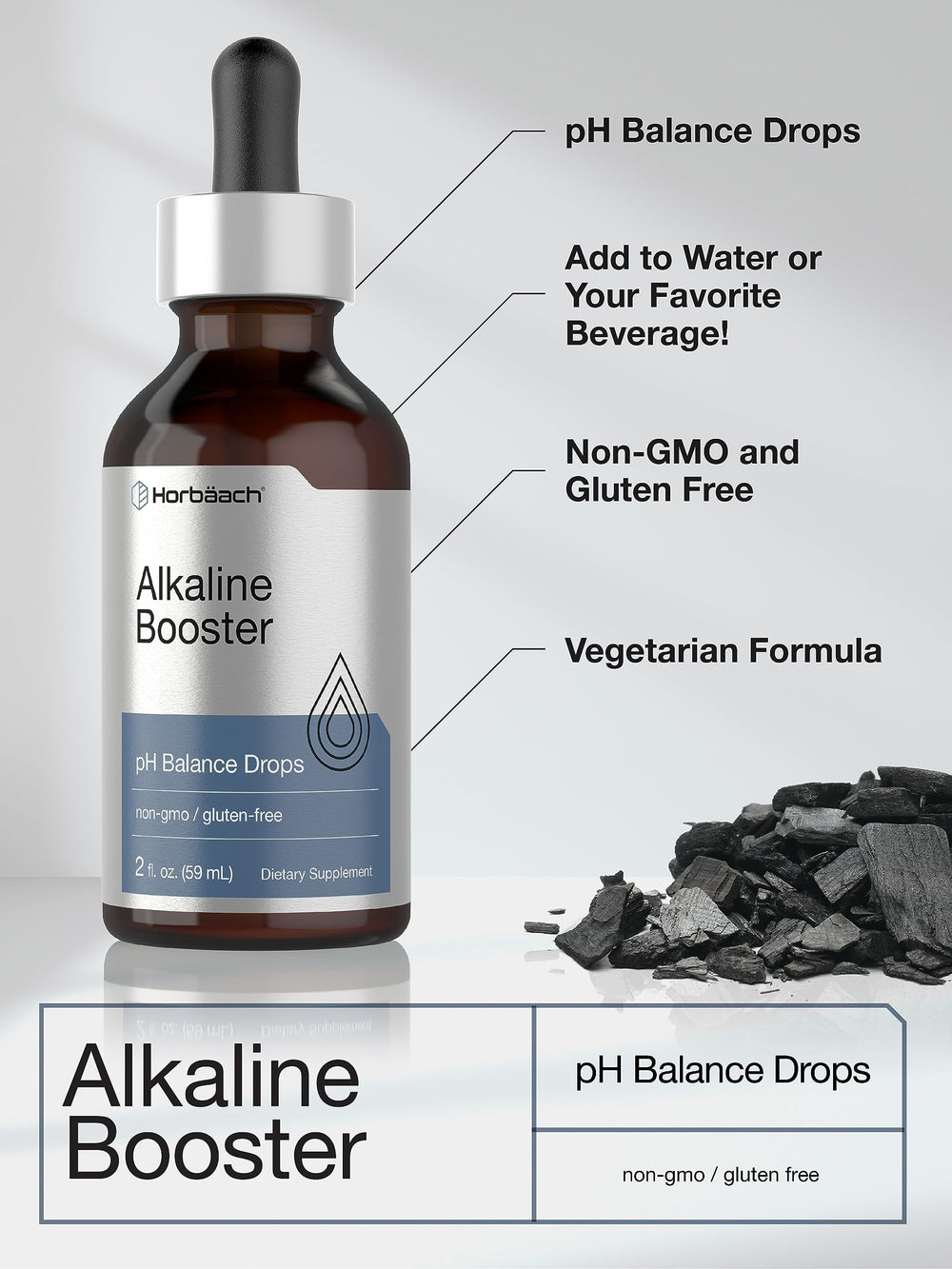 Graphical illustration of pH balance concept