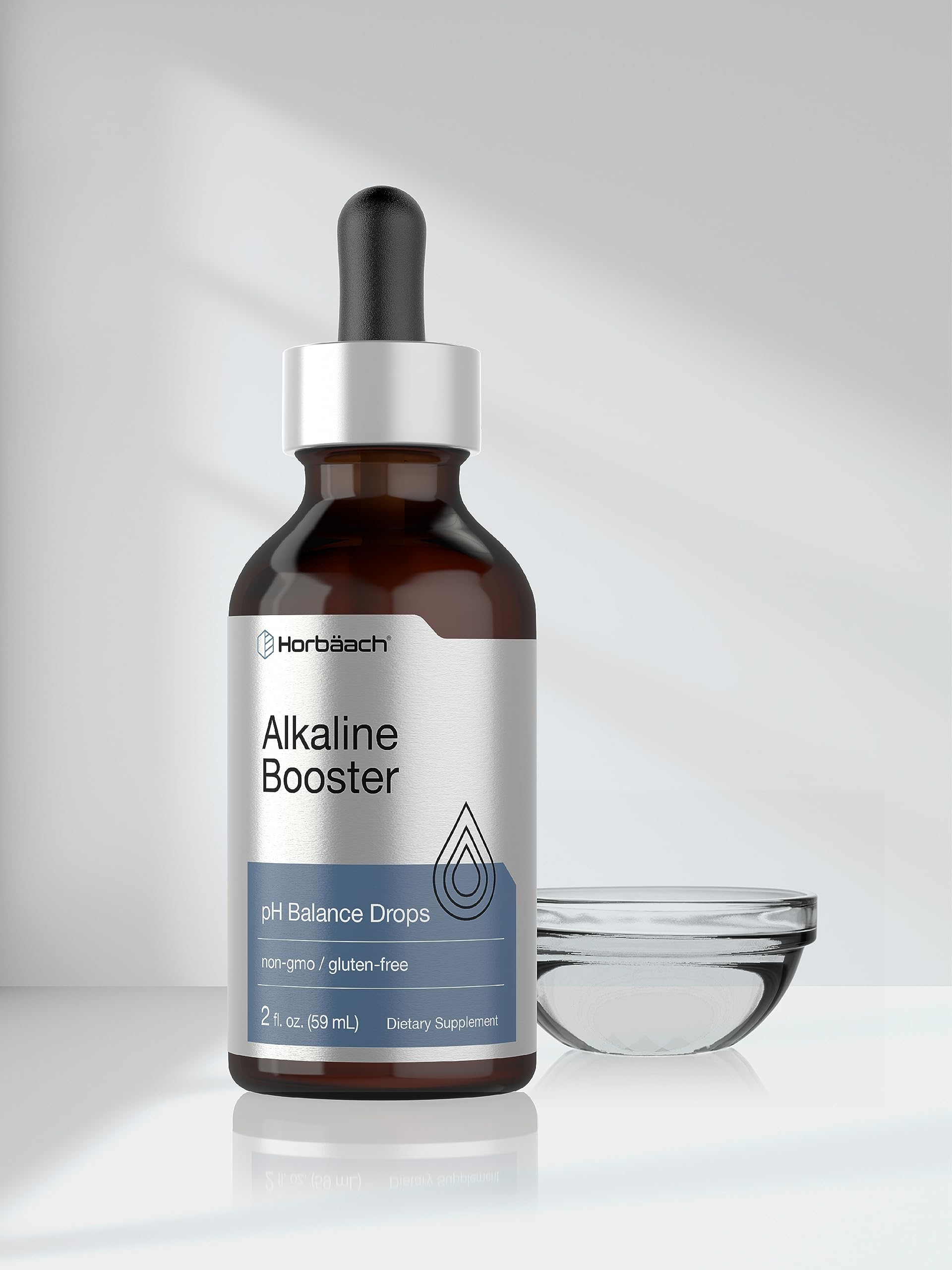 Nutritional supplement facts panel for Horbaach Water Drops