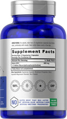 Close-up of Horbäach Alpha GPC 600mg capsule