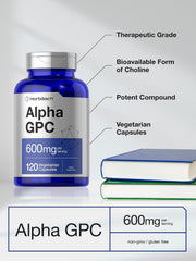 Lab-tested Horbäach Alpha GPC 600mg ingredients