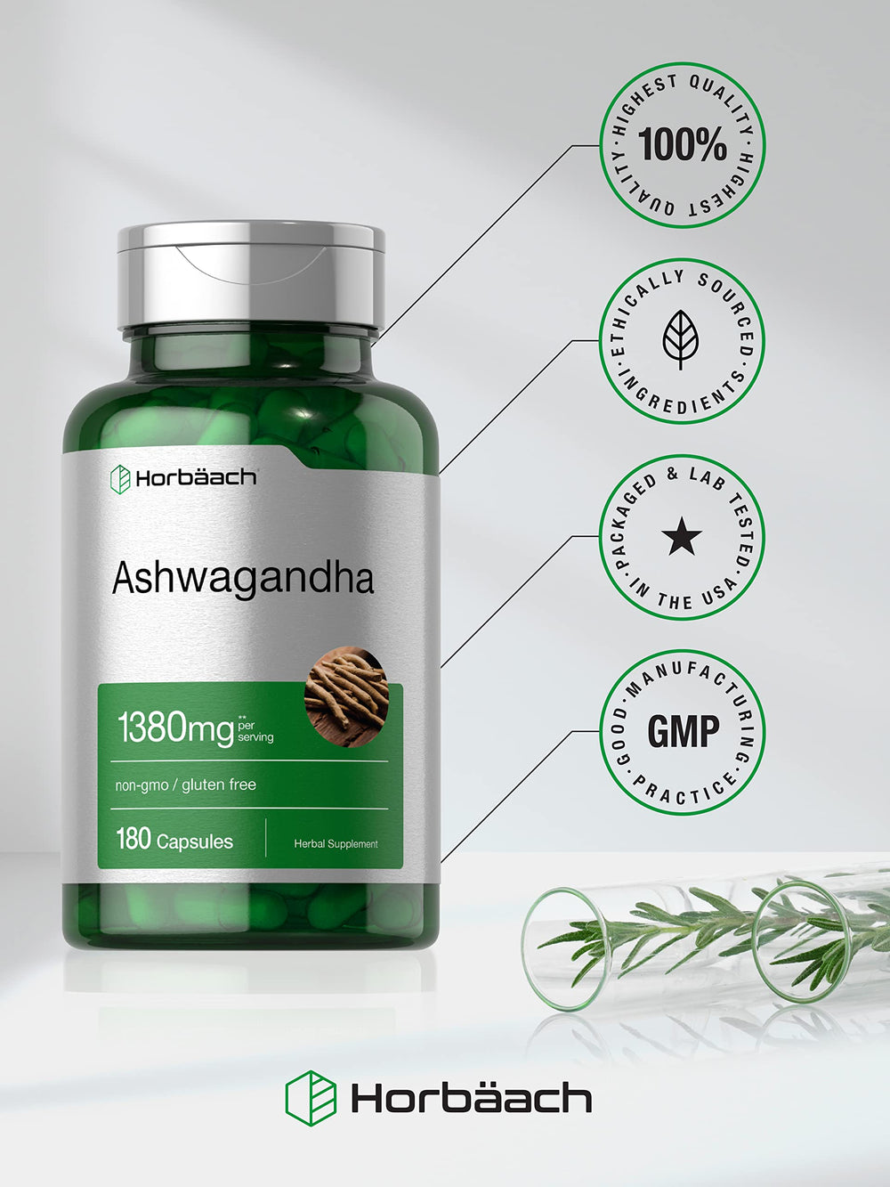 Laboratory tested ingredients seal