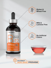 B12 Berry Drops ingredients and nutrition label