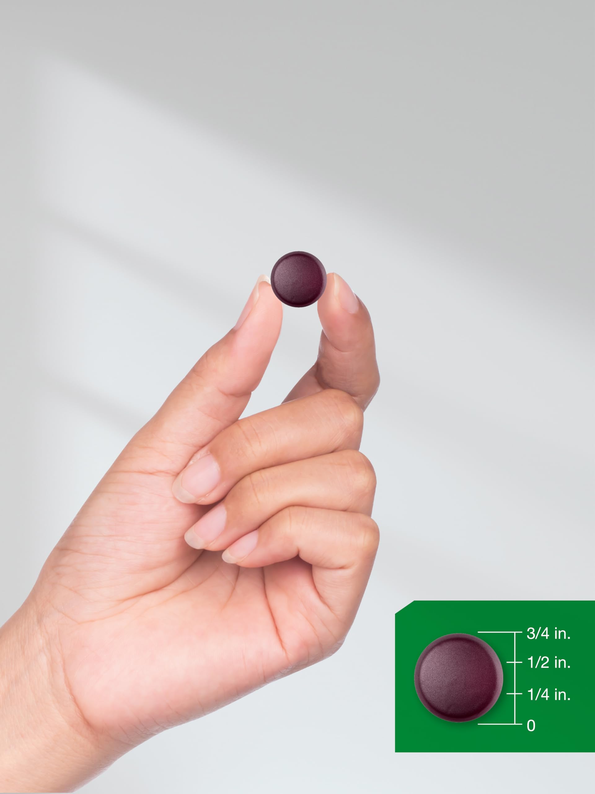 Back label of Horbaach Beet Root Gummies bottle with nutrition facts