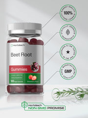 Close-up of black pepper and gummy with beet root