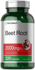 Bottle of Horbäach Beet Root Powder Capsules