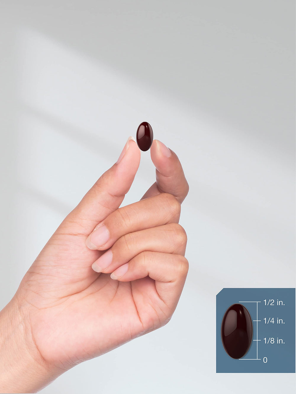 Close-up of quick-release softgels