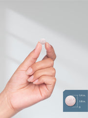 Tablets inside bottle for Horbäach Biotin 10000mcg