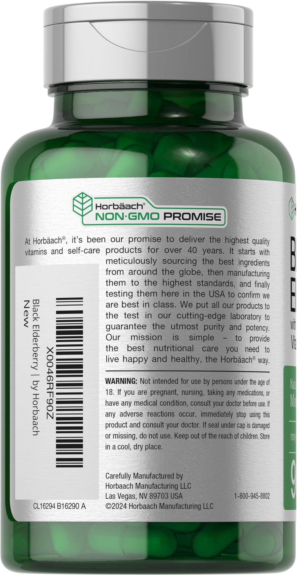 Close-up of 90 vegetarian chewable tablets bottle