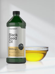 Product packaging and outer box for Horbäach Black Seed Oil