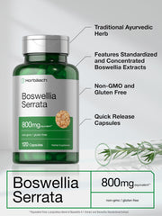 Non-GMO and Gluten-Free icon for Horbaach Boswellia Serrata Extract capsules