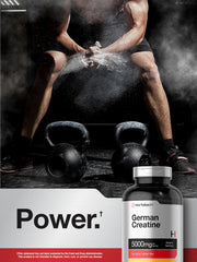 Horbaach bottle and packaging for German Creatine Monohydrate