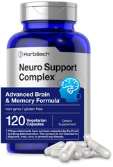 Horbäach Brain Supplement bottle and label
