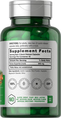 Close-up of Butea Superba Root capsules